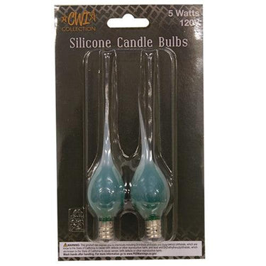 2 Pkg Green Silicone Bulbs 5W - The Fox Decor